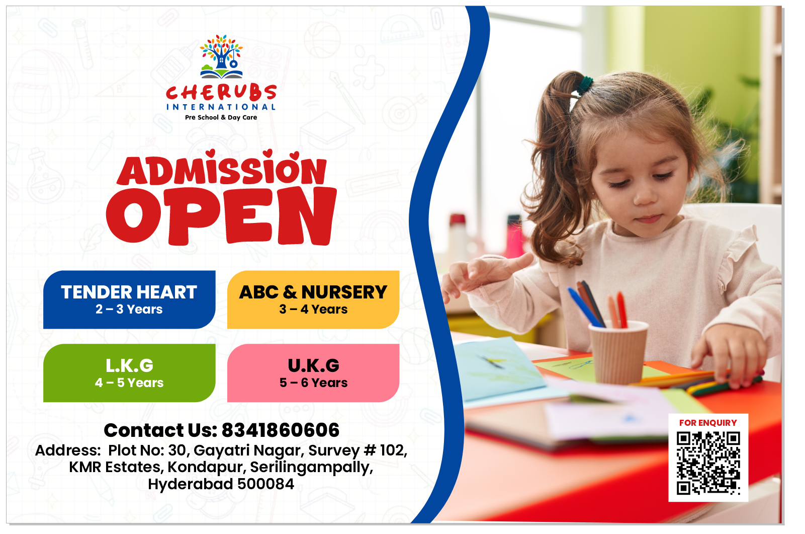 FAQ's About Cherubs International Preschool & Daycare, Kondapur — Everything Parents Need to Know!
